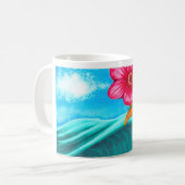 Hummingbird Ocean Coffee Tasse (Vorderseite Links)