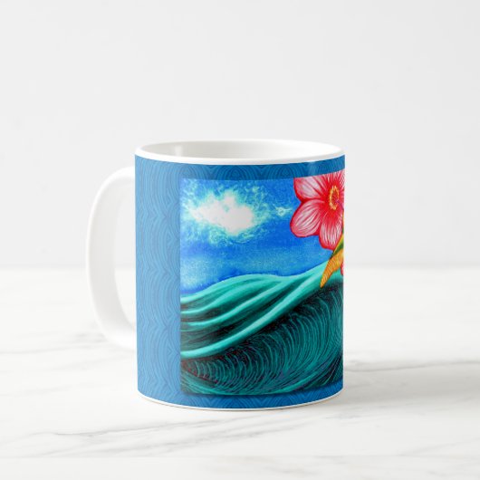 Hummingbird Ocean Mug Kaffeetasse (Vorderseite Links)