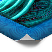 Hummingbird Ocean Poster (Ecke)