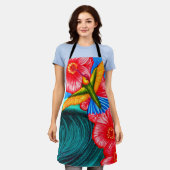 Hummingbird Ocean  Schürze (Getragen)