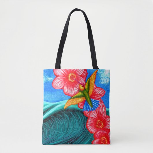 Hummingbird Ocean Tasche (Vorderseite)