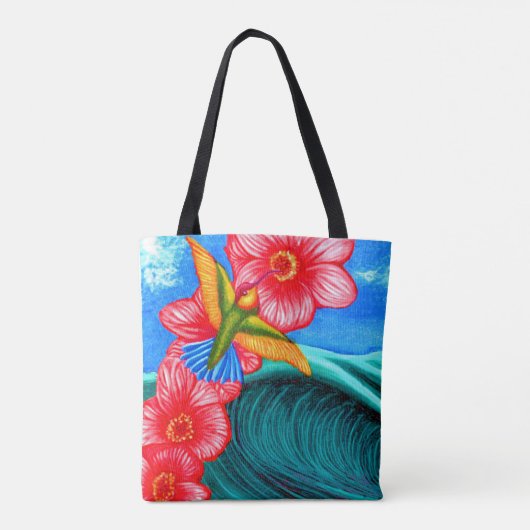 Hummingbird Ocean Tasche (Rückseite)