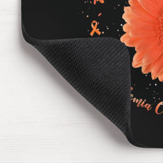 Hummingbird Orange Sonnenblumen Leukämie Tumorware Mousepad (Ecke)