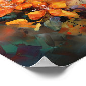 Hummingbird Painting Art Print Poster (Ecke)