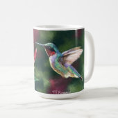 Hummingbird Painting Tasse von Mandy Roeing (VorderseiteRechts)