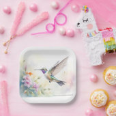 Hummingbird Pappteller (Party)