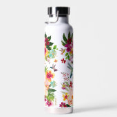 HUMMINGBIRD PARADISE Tropische Flora Trinkflasche (Rechts)
