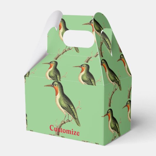 Hummingbird Perched Thunder_Cove Geschenkschachtel (Vorderseite)