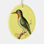 Hummingbird Perched Thunder_Cove Keramik Ornament (Rechts)