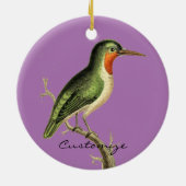 Hummingbird Perched Thunder_Cove Keramik Ornament (Hinten)