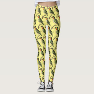 Hummingbird Perched Thunder_Cove Leggings
