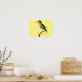Hummingbird Perched Thunder_Cove Poster (Küche)
