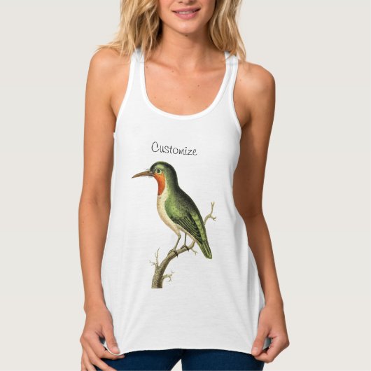 Hummingbird Perched Thunder_Cove Tank Top (Vorderseite)