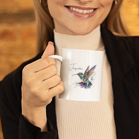 Hummingbird Personalisiert Motivierend Kaffeetasse
