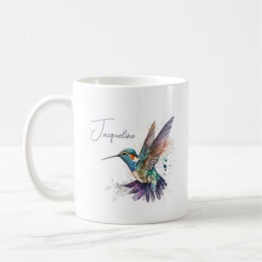 Hummingbird Personalisiert Motivierend Kaffeetasse (Links)