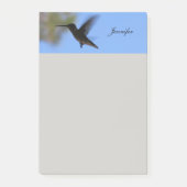 Hummingbird Personalisiert Post It Notes 4x6 Post-it Klebezettel (Vorderseite)
