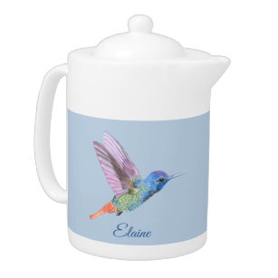 Hummingbird Personalisiert Tee Pot