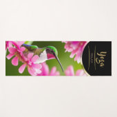 Hummingbird Petals - Yoga Mat Yogamatte (Vorderseite (Horizontal))