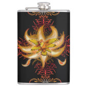 Hummingbird Pheonix Flachmann (Vorderseite)