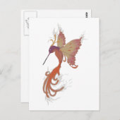 Hummingbird Phoenix Postkarte (Vorne/Hinten)