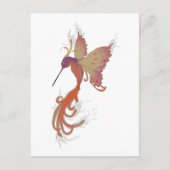 Hummingbird Phoenix Postkarte (Vorderseite)