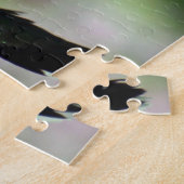 Hummingbird Pink Floral Wildlife Foto Puzzle (Seite)