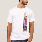 Hummingbird Pinselstrich T-Shirt (Vorderseite)
