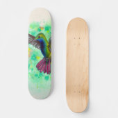Hummingbird - Plexiglaskarte Skateboard (Vorderseite)