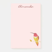 Hummingbird Post-It Notes Post-it Klebezettel (Vorderseite)
