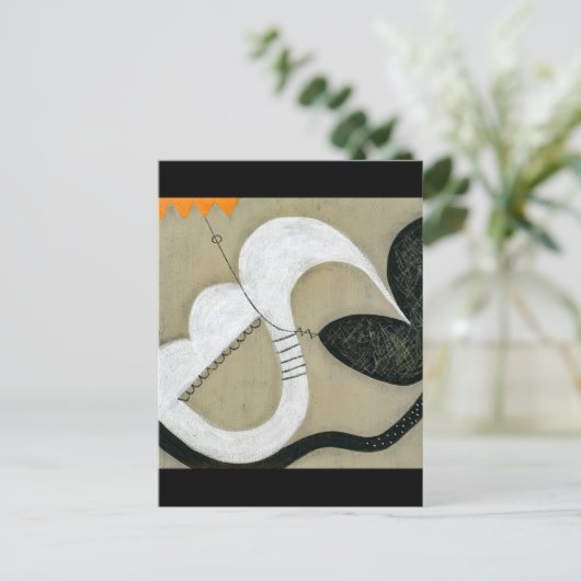 Hummingbird Postcard Postkarte (Stehend Vorderseite)