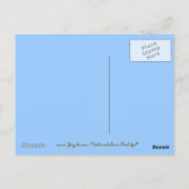 Hummingbird Postcard Postkarte (Rückseite)