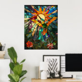 Hummingbird Poster (Heimbüro)