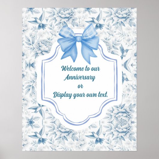 Hummingbird Poster for Celebrations (Vorne)