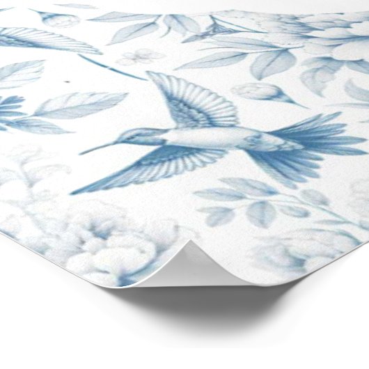 Hummingbird Poster for Celebrations (Ecke)