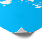 Hummingbird-Poster Poster (Ecke)