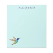 Hummingbird Postit Notes Notizblock (Vorderseite)