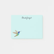 Hummingbird Postit Notes