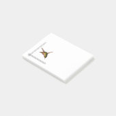 Hummingbird Postit Notes Post-it Klebezettel (angewinkelt)