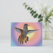 HUMMINGBIRD POSTKARTE (Stehend Vorderseite)