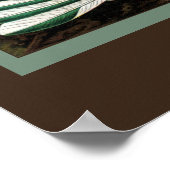 Hummingbird Print Poster (Ecke)