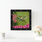 HUMMINGBIRD QUADRATISCHE WANDUHR (Zuhause)