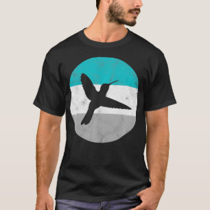 Hummingbird Retro Bird Geschenk für Männer oder Ju T-Shirt