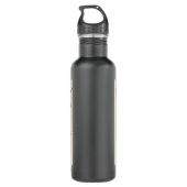 Hummingbird Ruby Throated Audubon Edelstahlflasche (Rückseite)