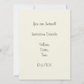 Hummingbird Ruby Throated Audubon Einladung (Rückseite)