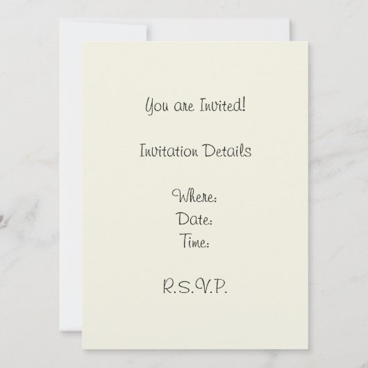 Hummingbird Ruby Throated Audubon Einladung (Rückseite)