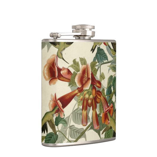 Hummingbird Ruby Throated Audubon Flachmann (Rechts)