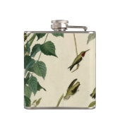 Hummingbird Ruby Throated Audubon Flachmann (Rückseite)