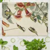 Hummingbird Ruby Throated Audubon Handtuch (Gefaltet)