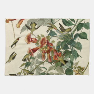 Hummingbird Ruby Throated Audubon Handtuch