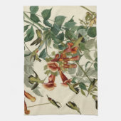 Hummingbird Ruby Throated Audubon Handtuch (Vertikal)